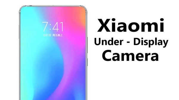xiaomi under-display camera technology
