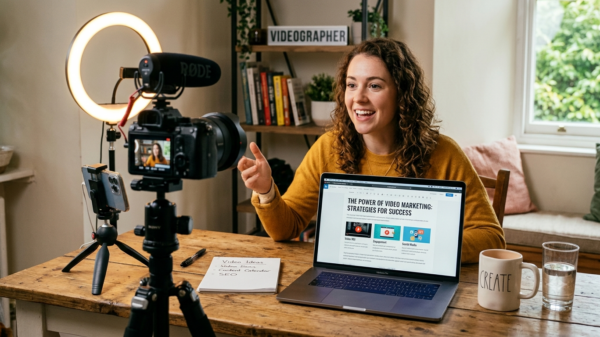 video marketing and vlogging strategy